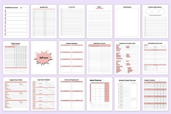 2025 Adult ADHD Planner for Canva Kdp - digibai