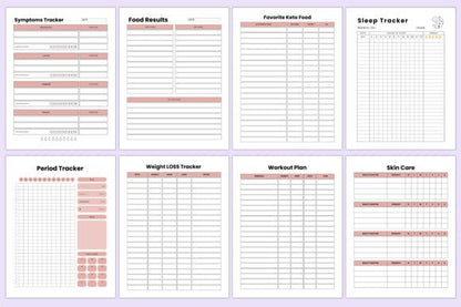 2025 Adult ADHD Planner for Canva Kdp - digibai