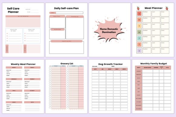 2025 Adult ADHD Planner for Canva Kdp - digibai