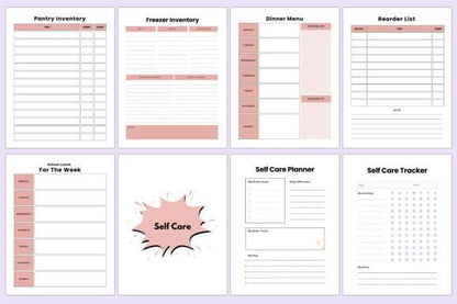 2025 Adult ADHD Planner for Canva Kdp - digibai