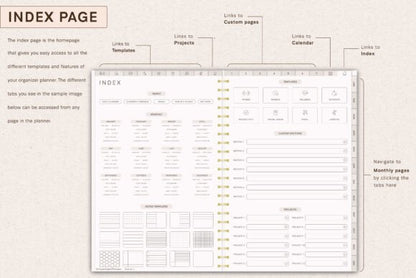 2025 Bundle Digital Planner, Goodnotes - digibai