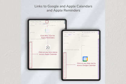 2025 Digital Planner Goodnotes Xodo - digibai