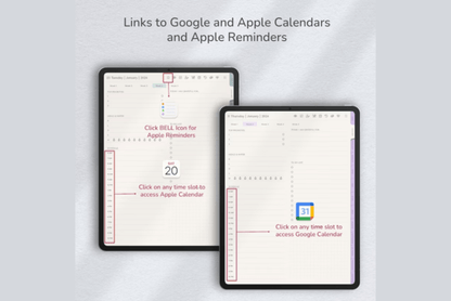 2025 Digital Planner Goodnotes Xodo - digibai