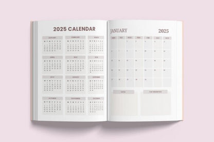 2025 Planner 365 Days - digibai