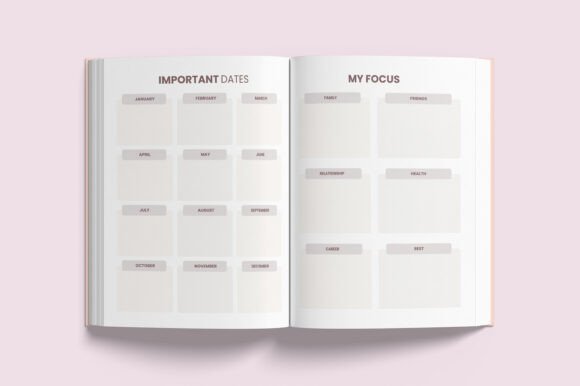 2025 Planner 365 Days - digibai