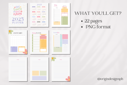 2025 Planner - PLR - Printable