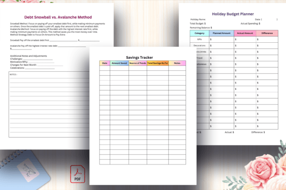 Budget Planner 2025 Canva Template - digibai