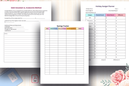 Budget Planner 2025 Canva Template - digibai