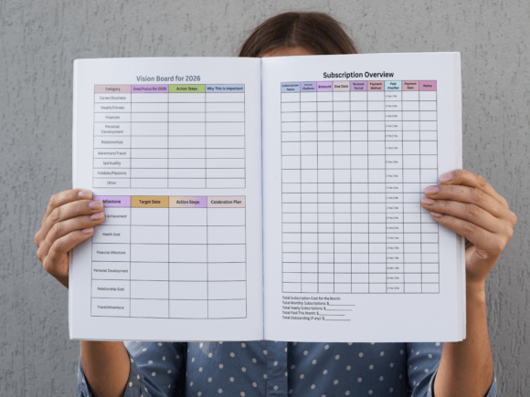 Budget Planner 2025 Canva Template - digibai