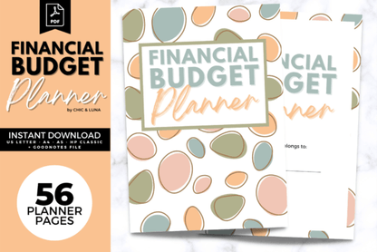 Budget Planner - Printable - digibai