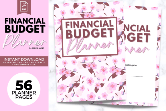 Budget Planner - Printable - digibai