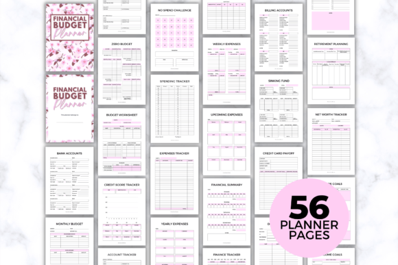 Budget Planner - Printable - digibai