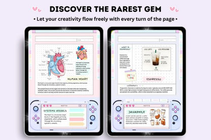 Digital Notebook Hyperlinked for Goodnotes