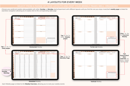 Digital Planner 2025-2026  Undated