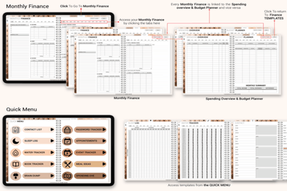 Digital Planner 2025-2026  Undated