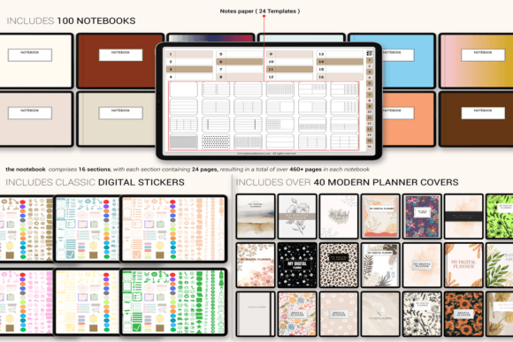 Digital Planner 2025-2026  Undated