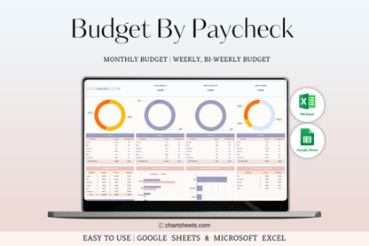 Personal Monthly Budget Templat in Excel - digibai