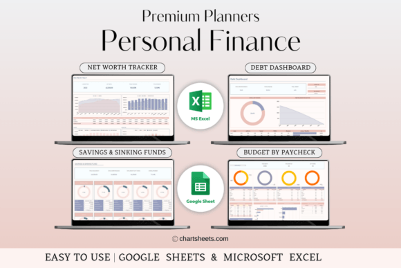 Personal Monthly Budget Templat in Excel - digibai