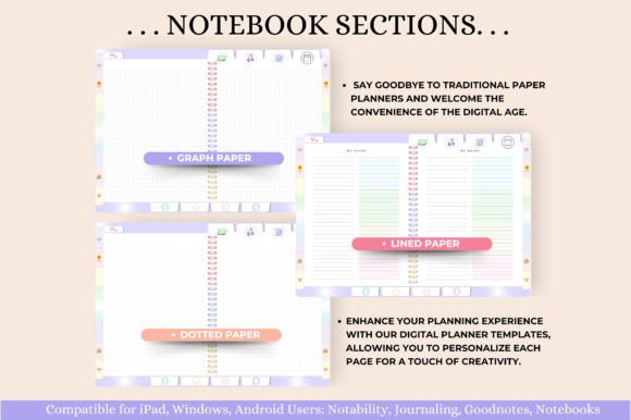 Undated Digital Planner 2025